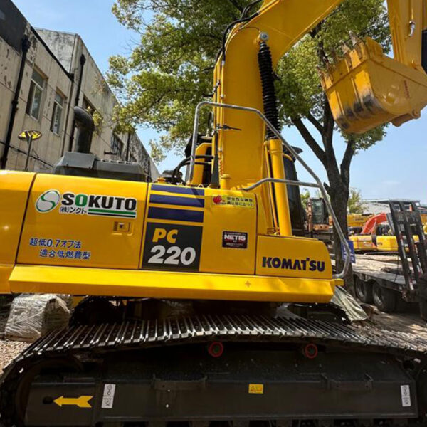 Excavator KOMATSU PC220 - 23.1 tone - second-hand - imagine 12