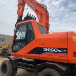 Excavator pe roti - Doosan DH150W-7 , 15 tone - second-hand
