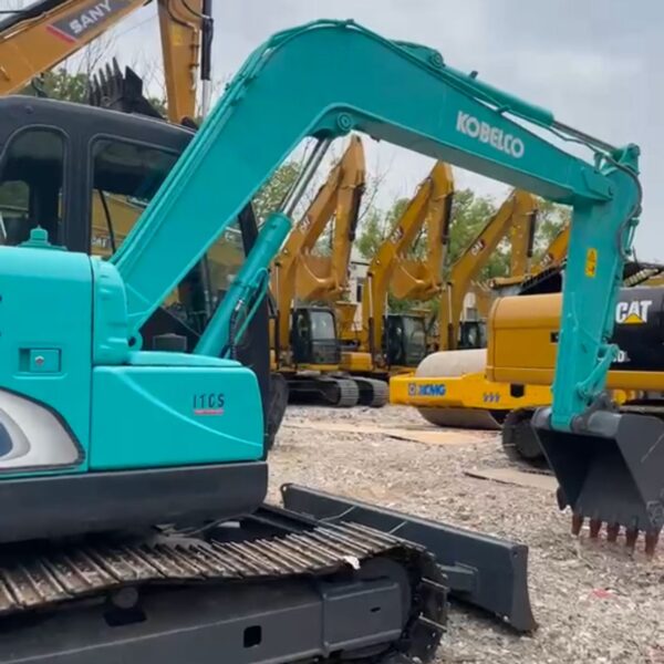Excavator KOBELCO SK 75 - 7,5 tone, second-hand - imagine 3