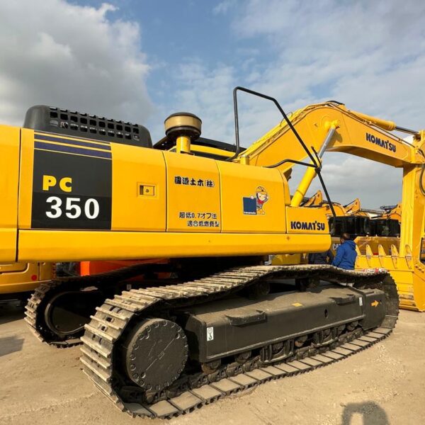 Excavator KOMATSU PC350 - 35 tone, second-hand - imagine 9