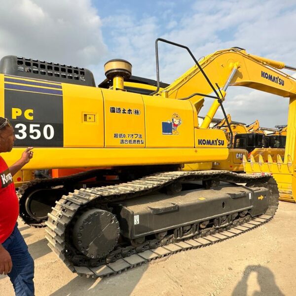 Excavator KOMATSU PC350 - 35 tone, second-hand - imagine 6