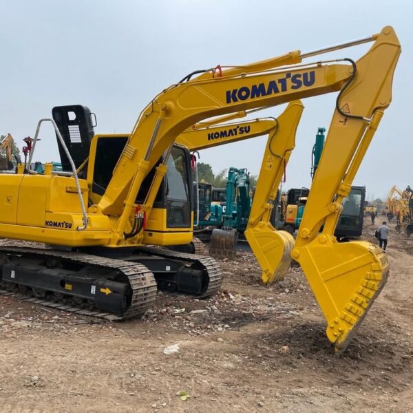 Excavator KOMATSU PC110 - 11 tone - second-hand - imagine 7