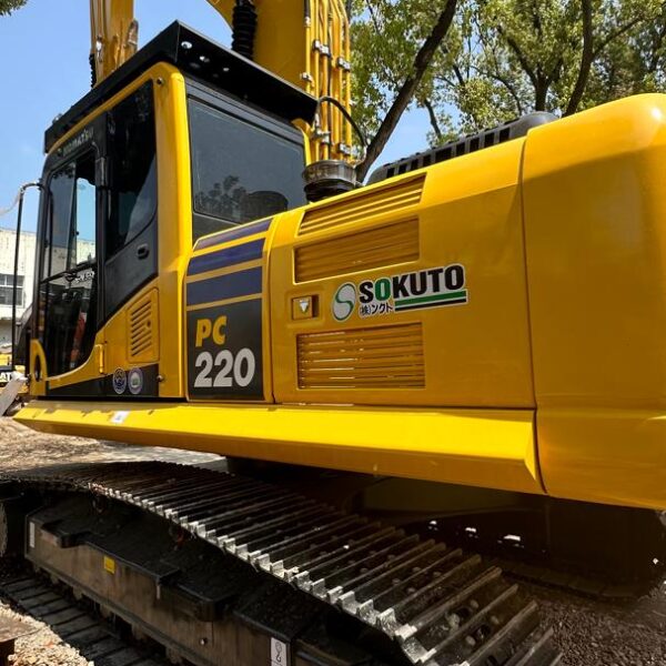 Excavator KOMATSU PC220 - 23.1 tone - second-hand - imagine 5