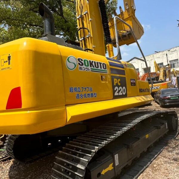 Excavator KOMATSU PC220 - 23.1 tone - second-hand - imagine 3