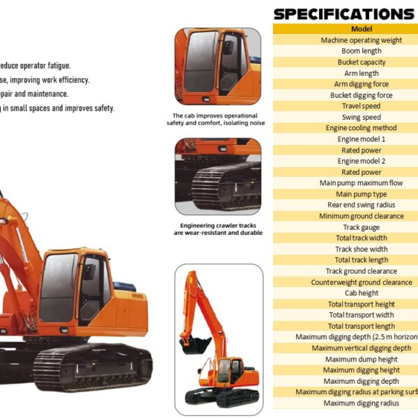 Excavator U225 pe șenile, nou - imagine 3