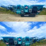 CONCASOR cu falci Powerscreen Metrotrak – 2024, second-hand