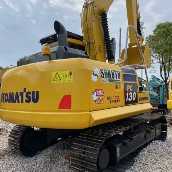 Excavator KOMATSU PC130 - 13 tone - second-hand - imagine 4