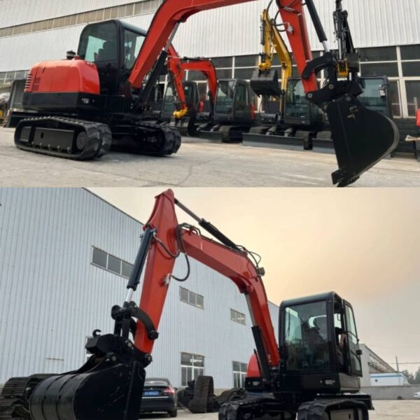 Excavator U60 - 6 tone, nou - imagine 5