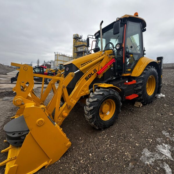Buldoexcavator SDLG 877 Garantie 3 ani - imagine 7
