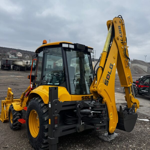 Buldoexcavator SDLG 877 Garantie 3 ani - imagine 5
