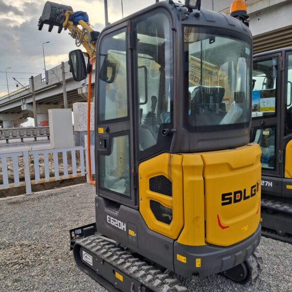 Excavator SDLG ER620H CAB - 2,2 tone Garantie 5 ani - imagine 4