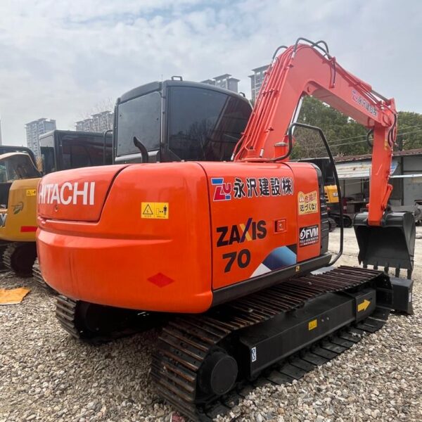 Mini excavator HITACHI ZAXIS 70 - 7 tone - imagine 6
