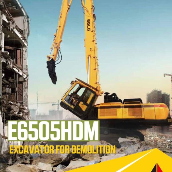 Excavator SDLG E6505HDM - 63 tone - Pentru demolari